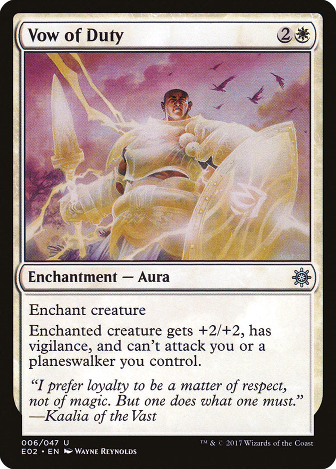 Vow of Duty [Explorers of Ixalan] | Good Games Morley