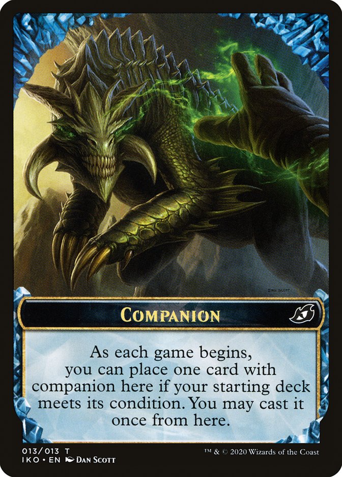 Companion [Ikoria: Lair of Behemoths Tokens] | Good Games Morley