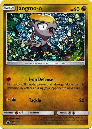 Jangmo o (SM40) (General Mills Promo) [Sun & Moon: Black Star Promos] | Good Games Morley