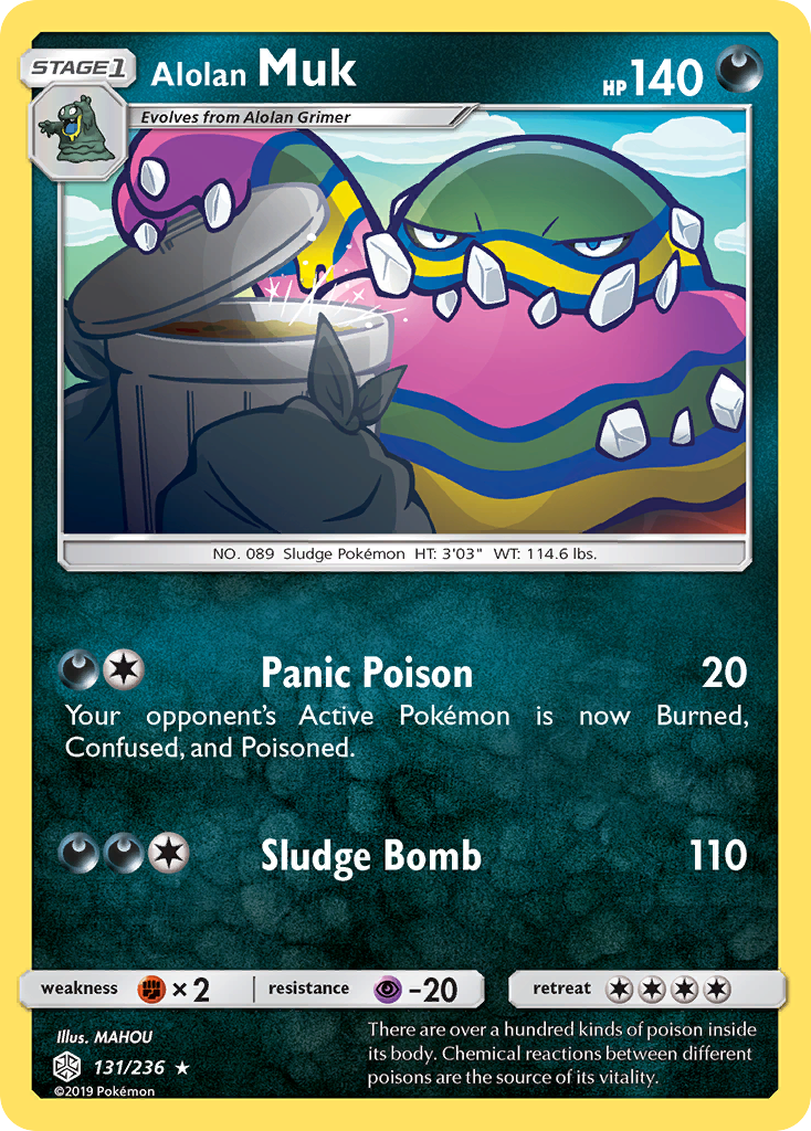 Alolan Muk (131/236) [Sun & Moon: Cosmic Eclipse] | Good Games Morley