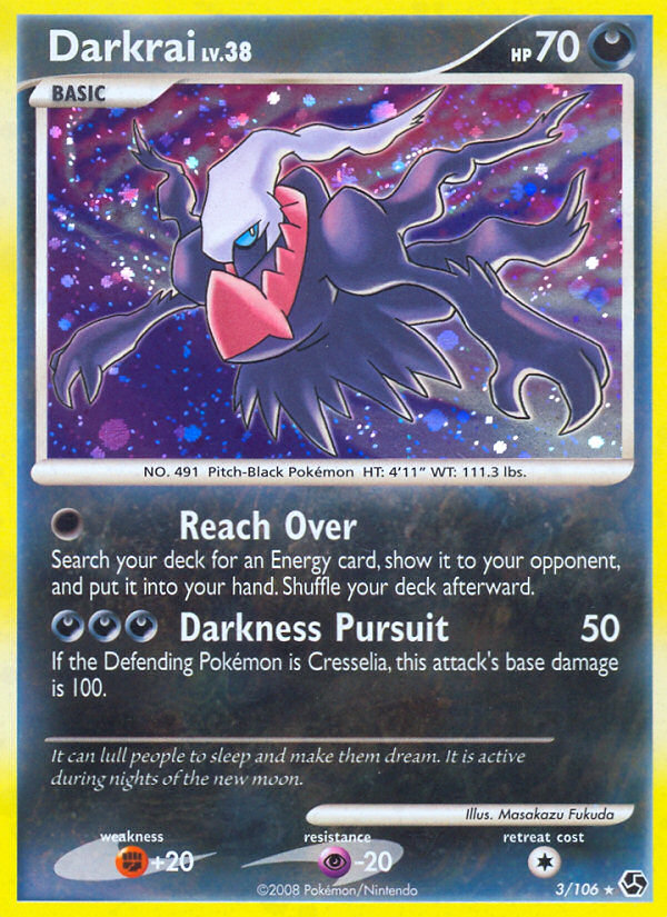 Darkrai (3/106) [Diamond & Pearl: Great Encounters] | Good Games Morley