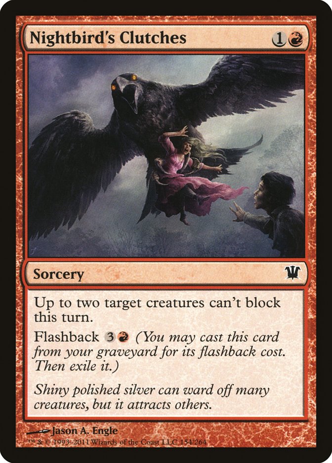 Nightbird's Clutches [Innistrad] | Good Games Morley
