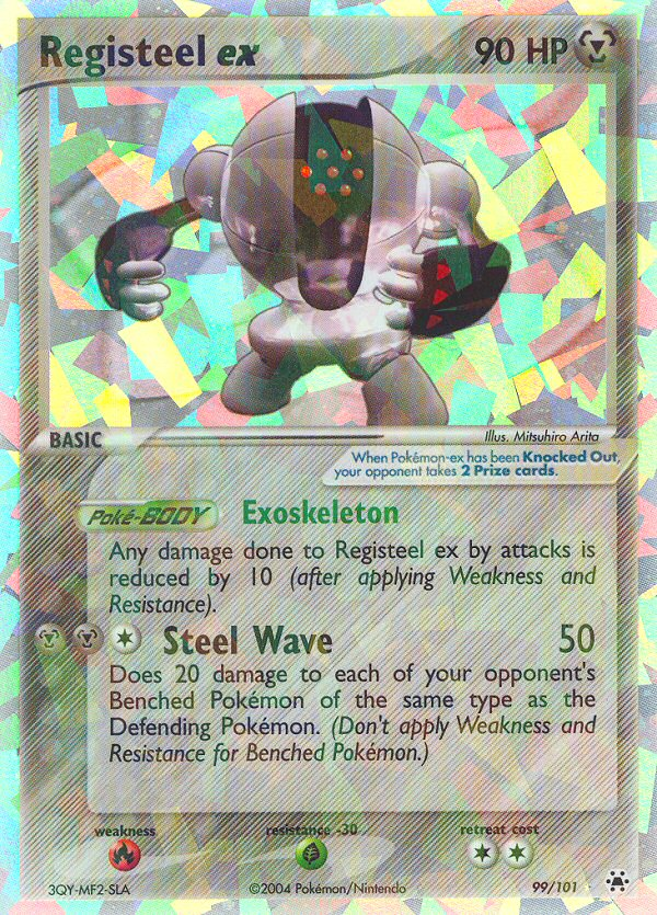 Registeel ex (99/101) [EX: Hidden Legends] | Good Games Morley
