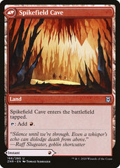 Spikefield Hazard // Spikefield Cave [Zendikar Rising] | Good Games Morley