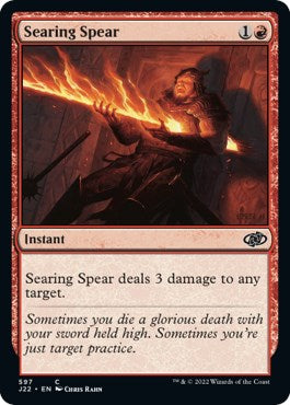 Searing Spear [Jumpstart 2022] | Good Games Morley