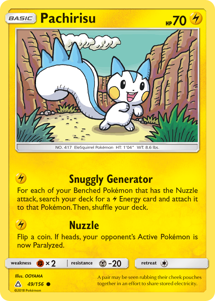 Pachirisu (49/156) [Sun & Moon: Ultra Prism] | Good Games Morley