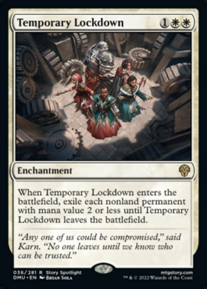 Temporary Lockdown [Dominaria United] | Good Games Morley