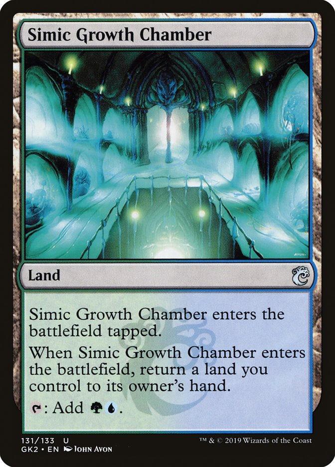 Simic Growth Chamber [Ravnica Allegiance Guild Kit] | Good Games Morley