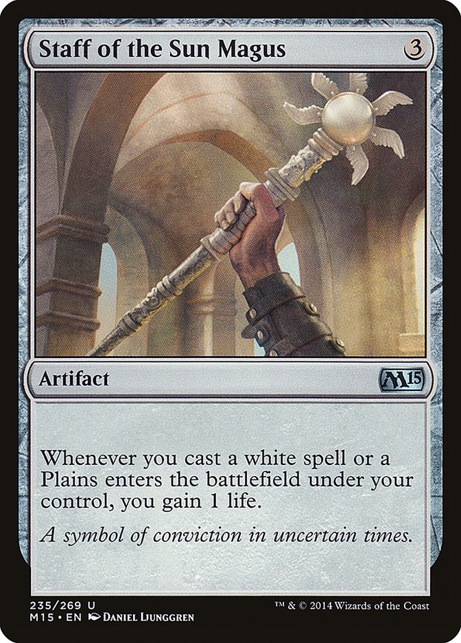Staff of the Sun Magus [Magic 2015] | Good Games Morley