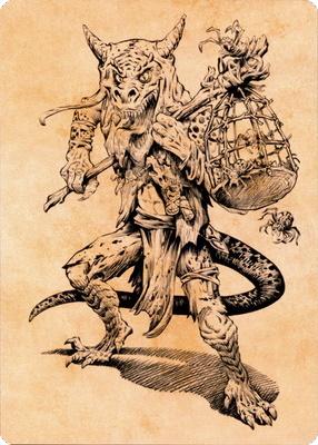 Taunting Kobold Art Card [Commander Legends: Battle for Baldur's Gate Art Series] | Good Games Morley