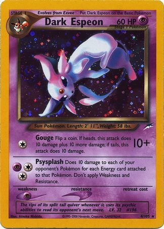 Dark Espeon (4/105) [Neo Destiny Unlimited] | Good Games Morley