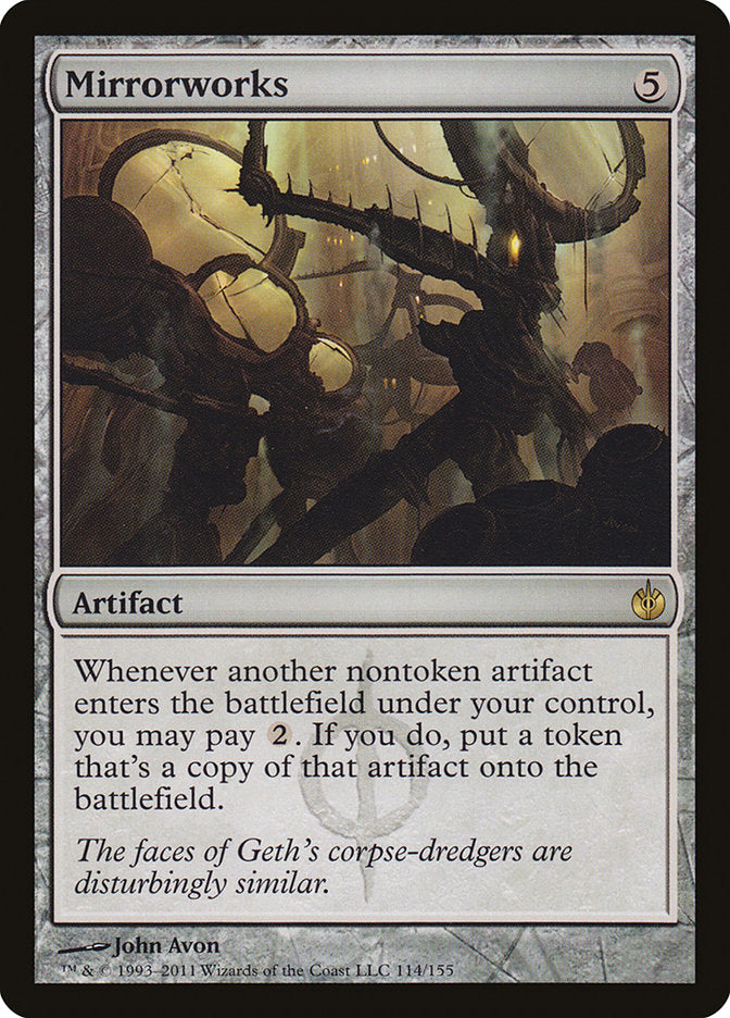 Mirrorworks [Mirrodin Besieged] | Good Games Morley