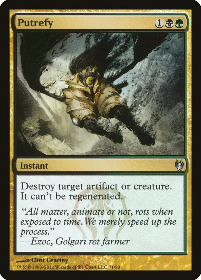 Putrefy [Duel Decks: Izzet vs. Golgari] | Good Games Morley