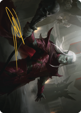 Baeloth Barrityl, Entertainer Art Card (Gold-Stamped Signature) [Commander Legends: Battle for Baldur's Gate Art Series] | Good Games Morley