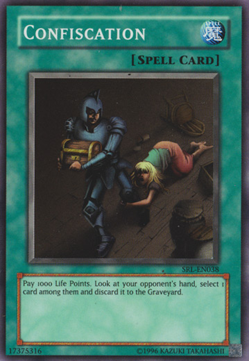 Confiscation [SRL-038] Super Rare | Good Games Morley
