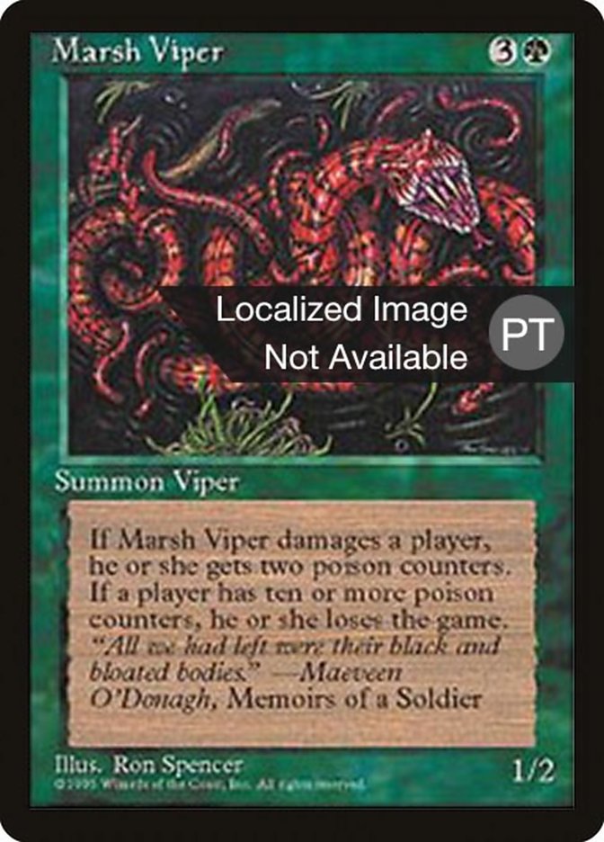 Marsh Viper [Fourth Edition (Foreign Black Border)] | Good Games Morley