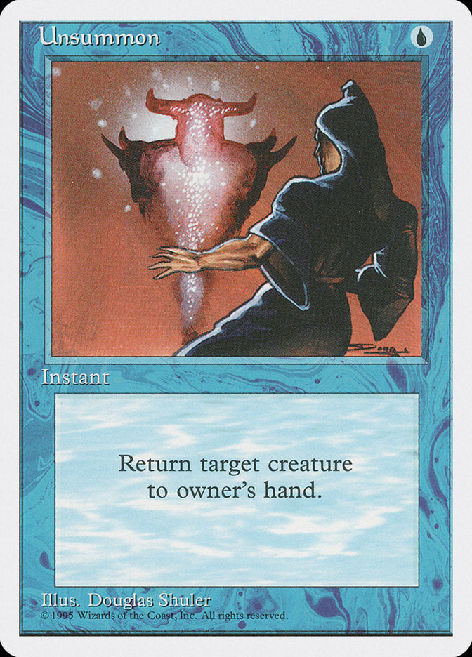 Unsummon [Fourth Edition] | Good Games Morley