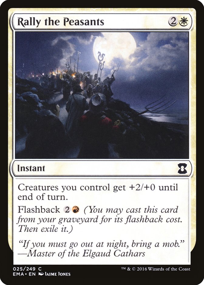 Rally the Peasants [Eternal Masters] | Good Games Morley