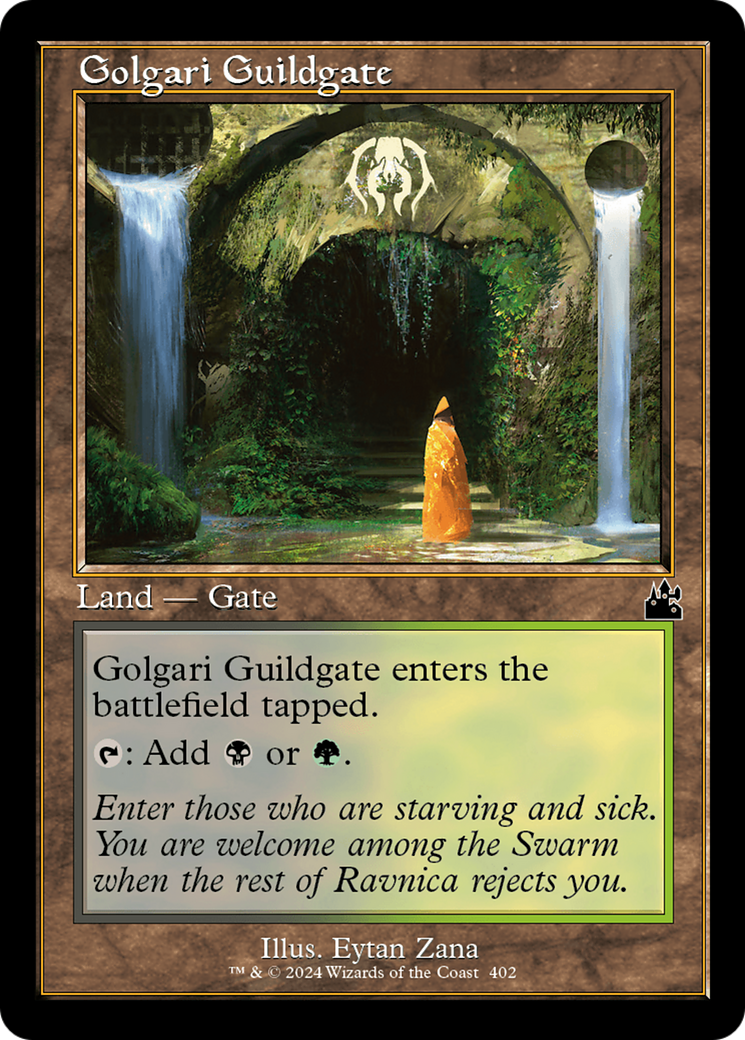 Golgari Guildgate (Retro Frame) [Ravnica Remastered] | Good Games Morley