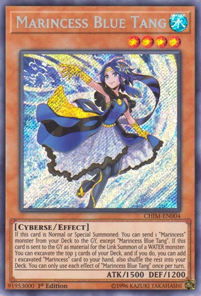 Marincess Blue Tang [CHIM-EN004] Secret Rare | Good Games Morley