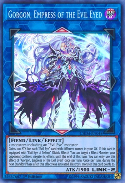 Gorgon, Empress of the Evil Eyed [CHIM-EN048] Super Rare | Good Games Morley