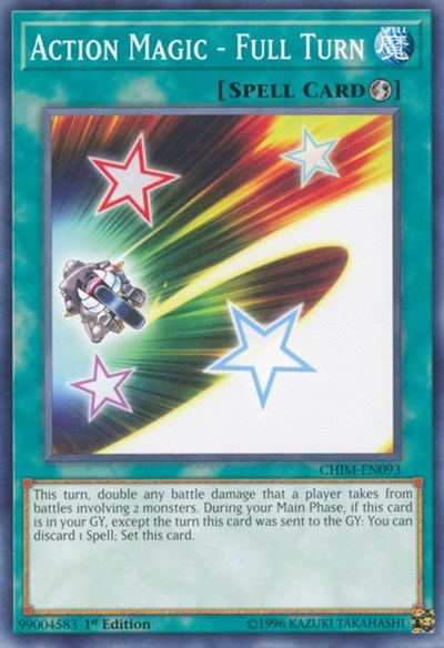 Action Magic - Full Turn [CHIM-EN093] Common | Good Games Morley