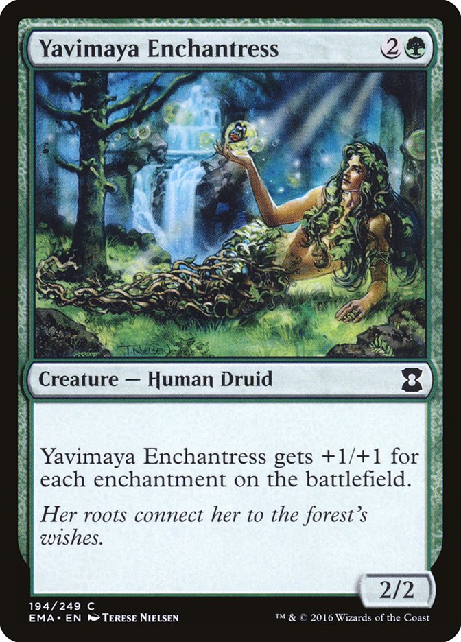 Yavimaya Enchantress [Eternal Masters] | Good Games Morley