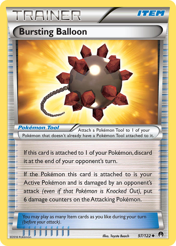 Bursting Balloon (97/122) [XY: BREAKpoint] | Good Games Morley