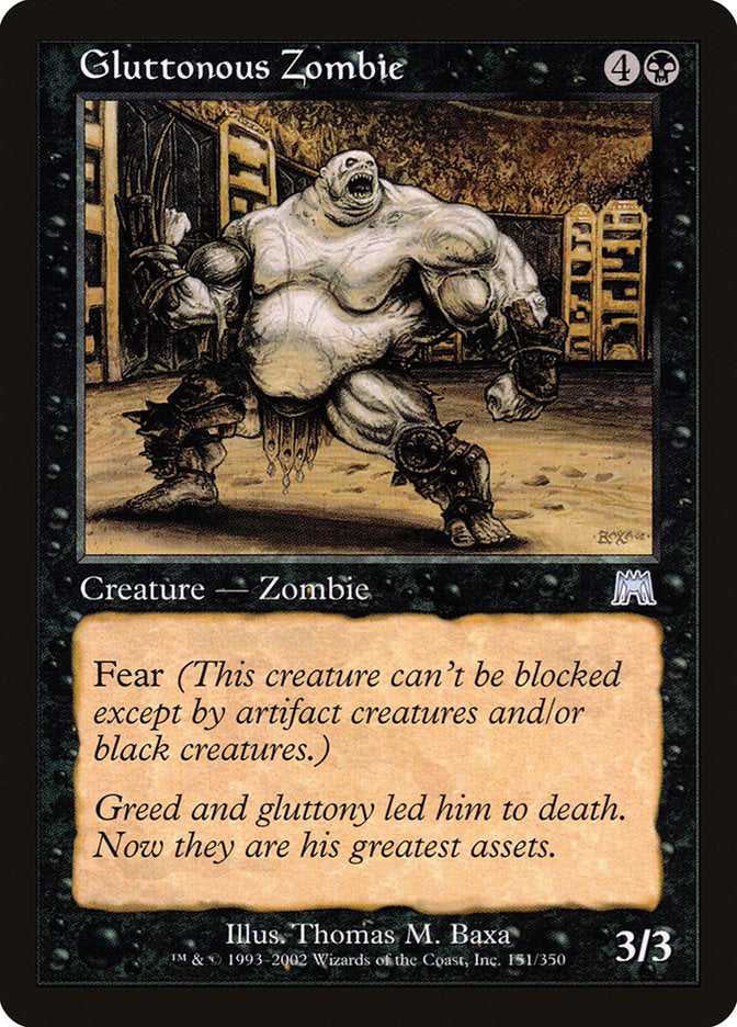Gluttonous Zombie [Onslaught] | Good Games Morley