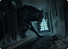 Primal Adversary Art Card [Innistrad: Midnight Hunt Art Series] | Good Games Morley