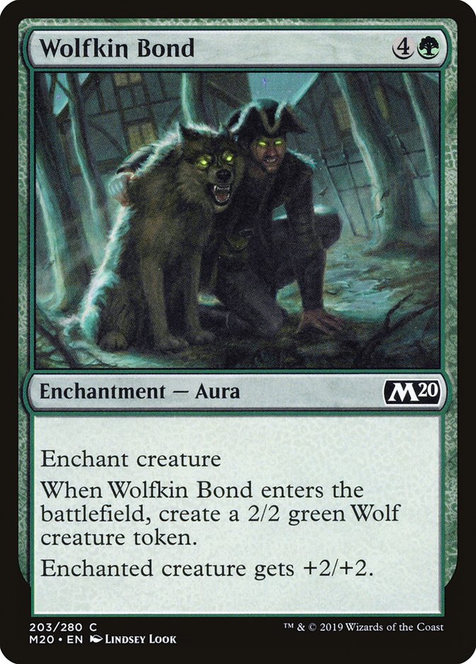 Wolfkin Bond [Core Set 2020] | Good Games Morley