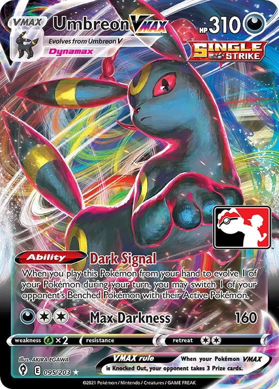 Umbreon VMAX (095/203) [Prize Pack Series One] | Good Games Morley
