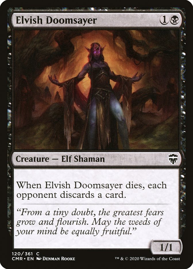 Elvish Doomsayer [Commander Legends] | Good Games Morley