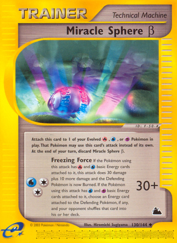 Miracle Sphere Beta (130/144) [Skyridge] | Good Games Morley