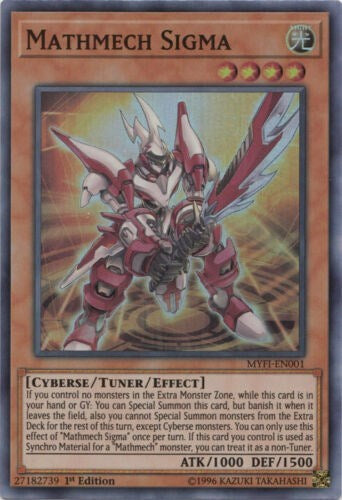 Mathmech Sigma [MYFI-EN001] Super Rare | Good Games Morley