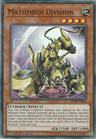 Mathmech Division [MYFI-EN006] Super Rare | Good Games Morley