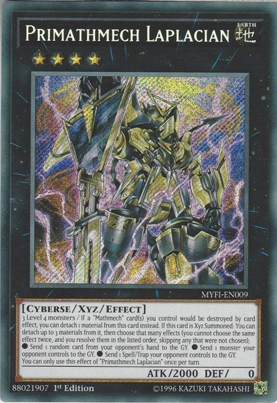 Primathmech Laplacian [MYFI-EN009] Secret Rare | Good Games Morley