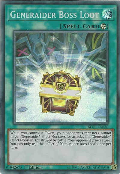 Generaider Boss Loot [MYFI-EN036] Super Rare | Good Games Morley