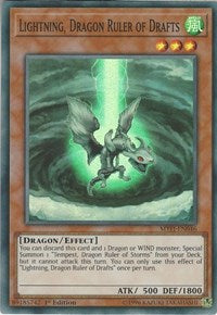 Lightning, Dragon Ruler of Drafts [MYFI-EN046] Super Rare | Good Games Morley