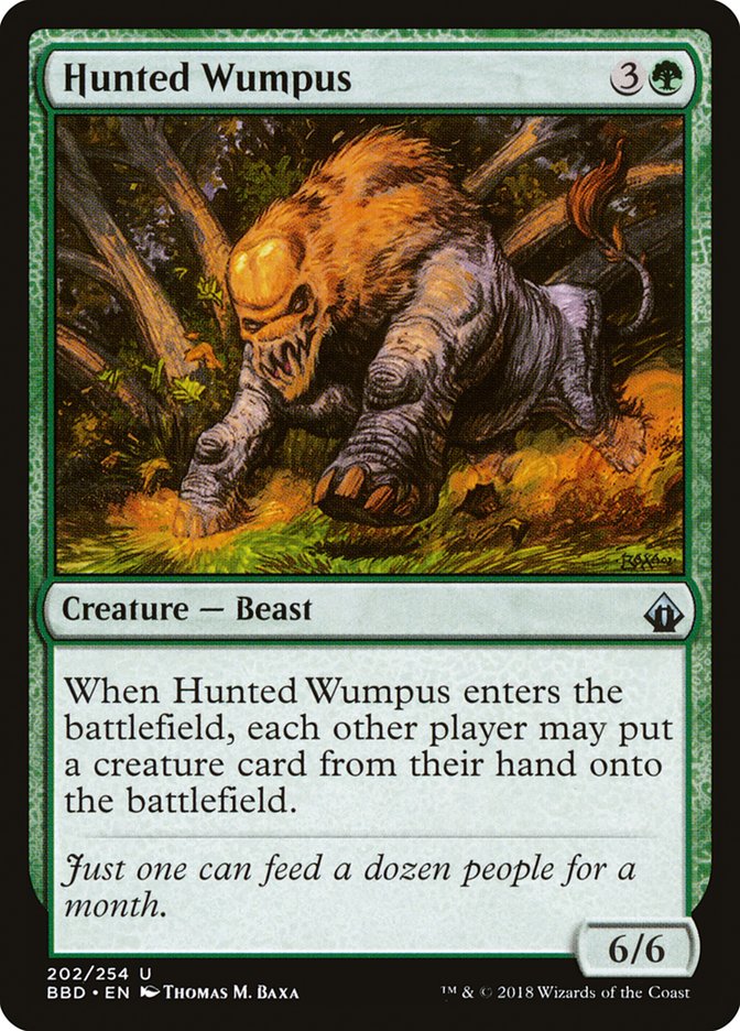 Hunted Wumpus [Battlebond] | Good Games Morley