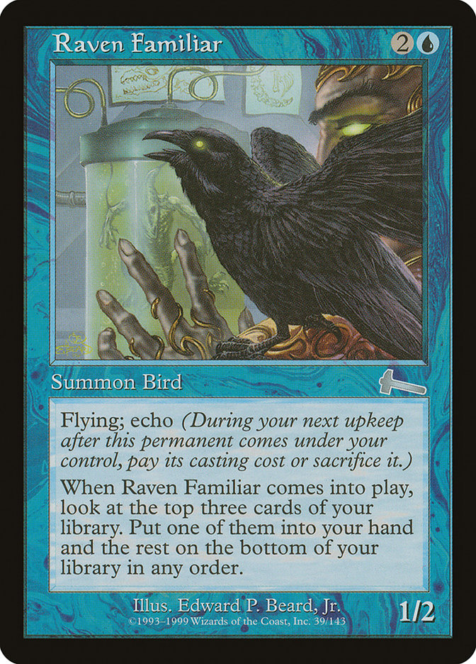 Raven Familiar [Urza's Legacy] | Good Games Morley
