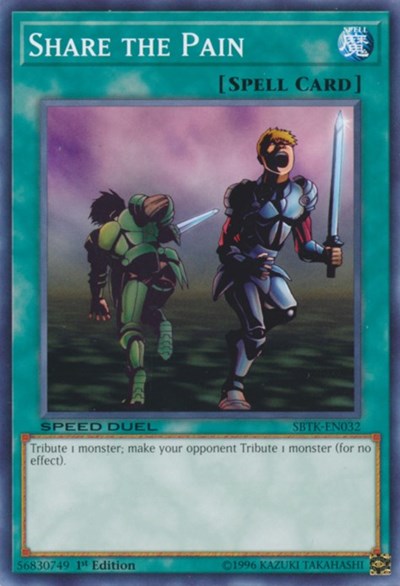 Share the Pain [SBTK-EN032] Common | Good Games Morley