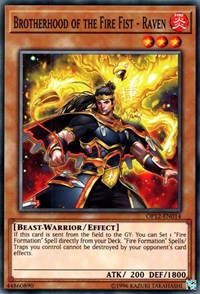 Brotherhood of the Fire Fist - Raven [OP12-EN014] Common | Good Games Morley