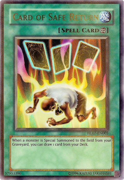 Card of Safe Return [HL07-EN005] Ultra Rare | Good Games Morley