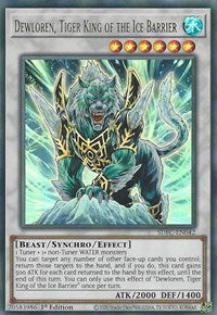 Dewloren, Tiger King of the Ice Barrier [SDFC-EN042] Ultra Rare | Good Games Morley