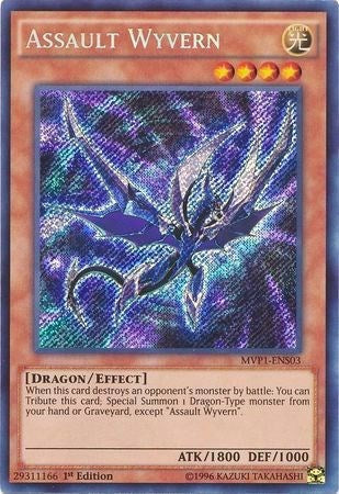 Assault Wyvern [MVP1-ENS03] Secret Rare | Good Games Morley