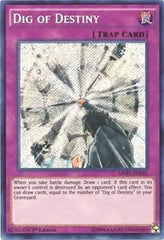 Dig of Destiny [MVP1-ENS22] Secret Rare | Good Games Morley