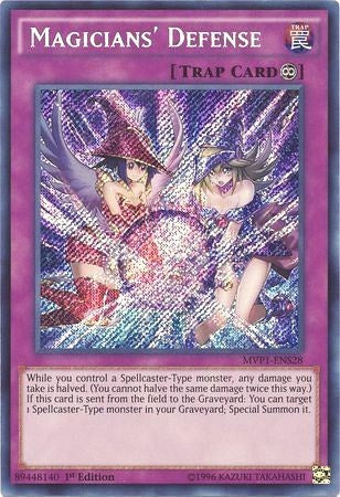 Magicians' Defense [MVP1-ENS28] Secret Rare | Good Games Morley