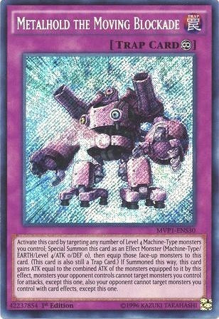 Metalhold the Moving Blockade [MVP1-ENS30] Secret Rare | Good Games Morley