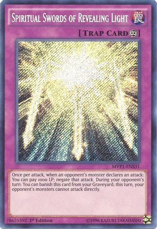 Spiritual Swords of Revealing Light [MVP1-ENS31] Secret Rare | Good Games Morley